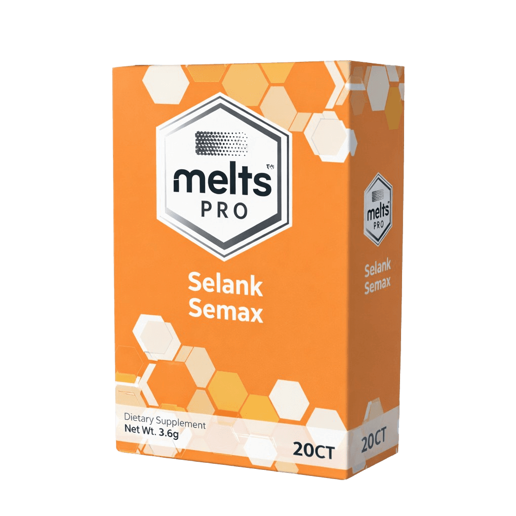 Melts Pro™ Selank + Semax Dissolving Strips vial